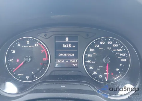 2017 Audi A3 2.0T Premium z USA, uszkodzony, nr VIN WAUB8GFFXH1057556